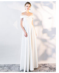 Ella off-the-shoulder gown