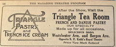 "Enter Madame." Sept. 19, 1921. Bronx Opera House, NY.