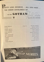 "The Petrified Forest." Broadhurst Theatre, NY. May 20, 1935. Humphrey Bogart!