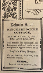 Wallack's Theatre, NY. De Wolf Hopper in "Don Caesar." May 7, 1886.