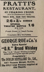"Dame Nature." Garrick Theatre, London. April 18, 1910.