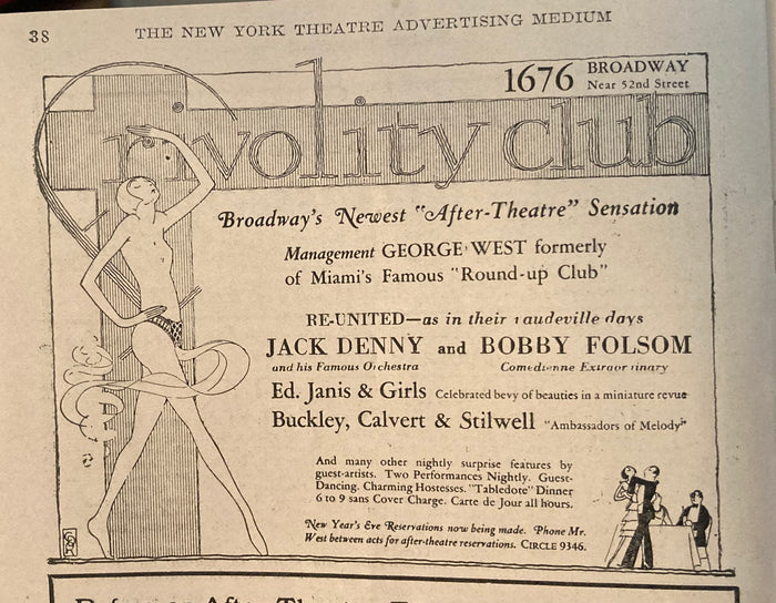 Casino Theatre, NY. "The Vagabond King." Dec. 28, 1925.