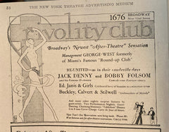 Casino Theatre, NY. "The Vagabond King." Dec. 28, 1925.