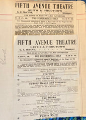 "Dame Nature." Garrick Theatre, London. April 18, 1910.