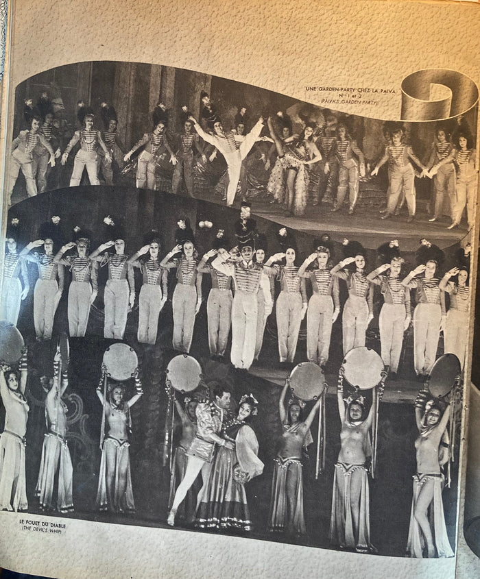 (Souvenir Programme) La Grande Revue des Folies-Bergere. "Follies-Cocktail." N.d., (1945)