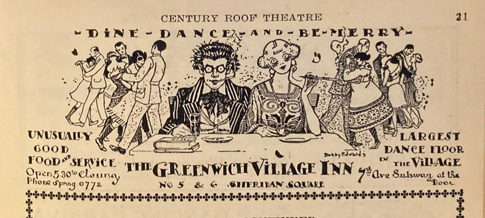 Century Roof Theatre, NY. The Second Program of "Balieff's Chauve-Souris." June 5, 1922.