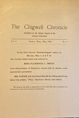 (Dickens) The Chigwell Chronicle. Vol 5, Number 8 May, 1926.