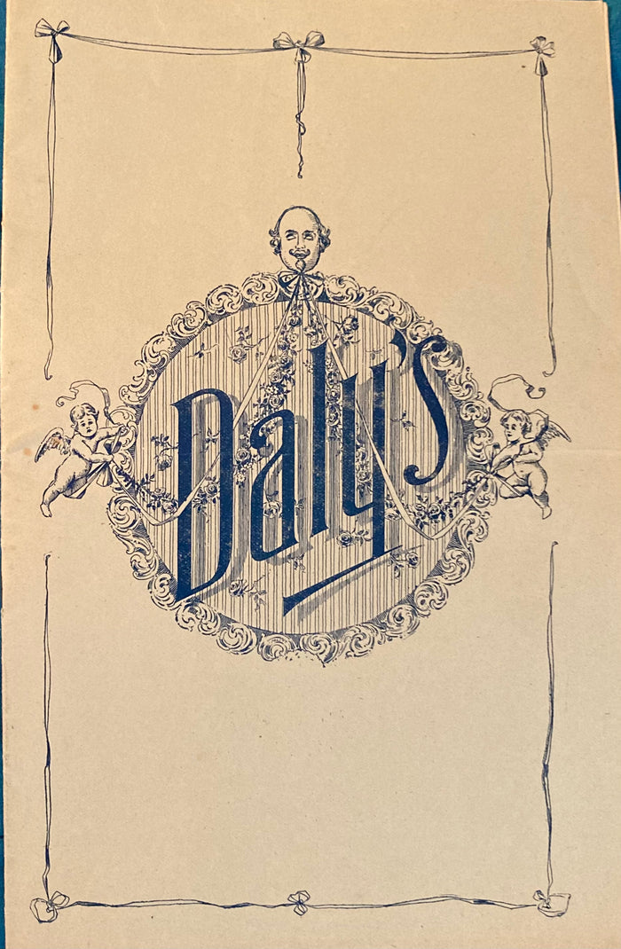 Daly's Theatre, NY. "The Geisha." Oct. 7, 1896.