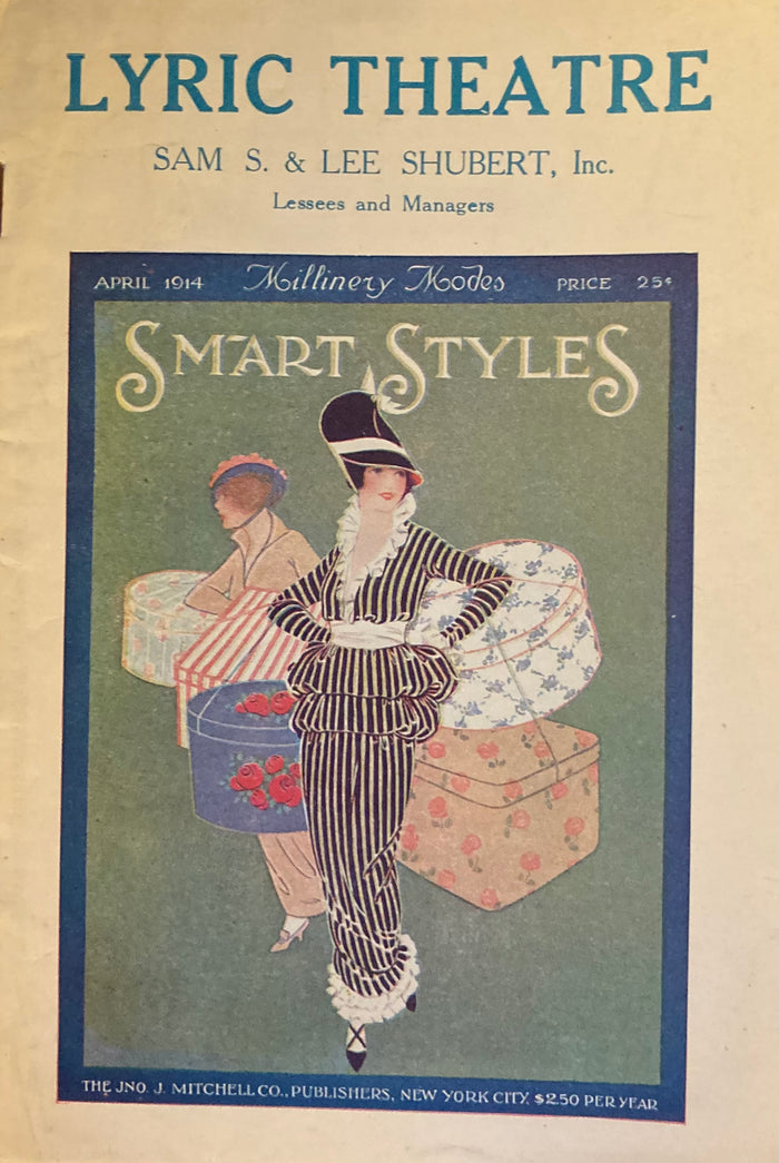 (Omar Khayyam) Lyric Theatre, NY. "Omar, the Tentmaker." April 6, 1914.