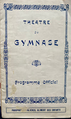 Theatre du Gymnase, Paris. "L'âne de Buridan." N.d., (ca. 1909)