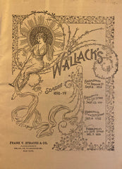 Wallack's Theatre, NY. "The Cuckoo." April 3, 1898.