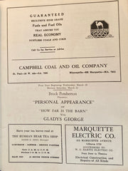 The Metropolitan Theatre, Minneapolis, MN. "How Far is the Barn." March 18, 1936. With Gladys George.