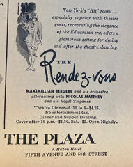 Broadhurst Theatre, NY. "Romeo and Juliet." Starring Olivia de Havilland. March 26, 1951.