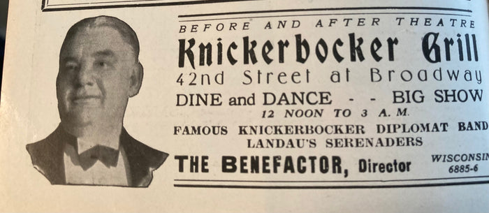"The Ramblers." May 2, 1927. Lyric Theatre, NY.