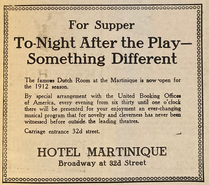 "The Governor's Lady." Republic Theatre, NY. Oct. 21, 1912.