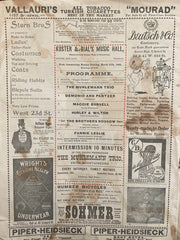 (Vaudeville) Koster & Bial's Music Hall. "Grand Family Matinee." March 25, 1895.