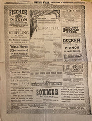 Casino Theatre, NY. "Erminie." Nov. 21, 1886.
