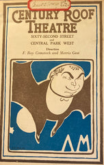 Century Roof Theatre, NY. The Second Program of "Balieff's Chauve-Souris." June 5, 1922.