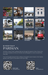 A Year in Paris 2027 Calendar