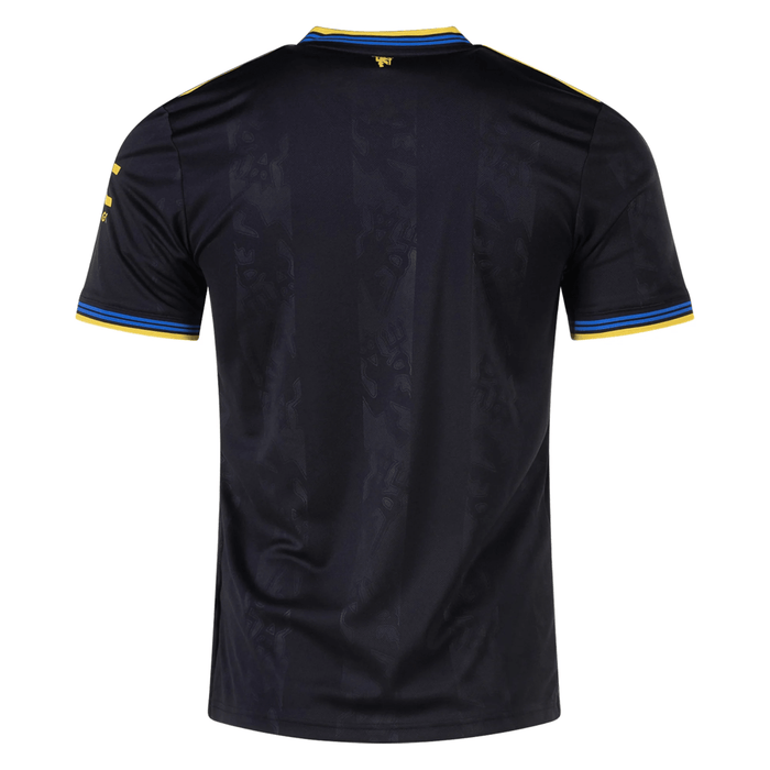 adidas Manchester United Third Jersey 25/26 (Black/Preloved Yellow) | SoccerWearhouse