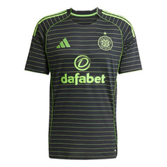 adidas Men's Celtic Away Jersey 25/26 (Black) | SoccerWearhouse