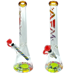 AFM Glass The Clown Beaker 18"
