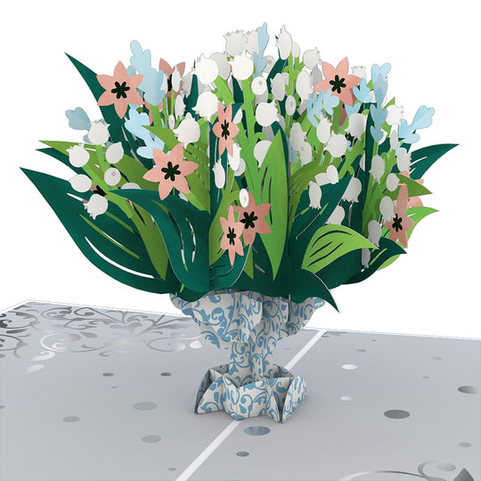 Anniversary Lily of the Valley Lovepop Card