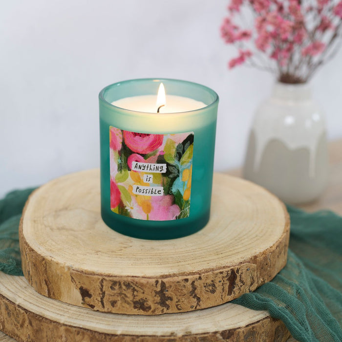 Anything Is Possible Jar Candle - Rose Scent