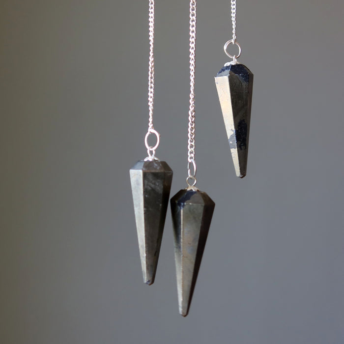 3 apache gold pendulums