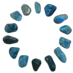Apatite Tumbled Stone Set of 14