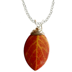 Autumn Leaf Necklace, Item# 4077X