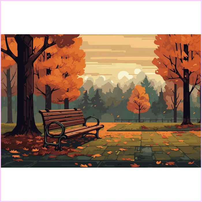 Autumn Serenade-Diamond Painiting Kit-Heartful Diamonds