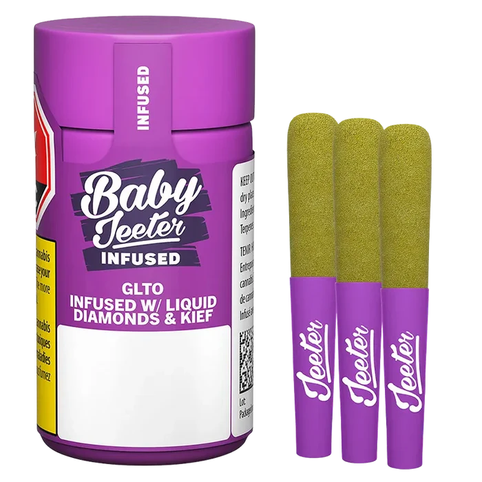 Jeeter 1.5 g Baby Jeeter GLTO Infused PR 3 x 0.5 g Pre-Rolls