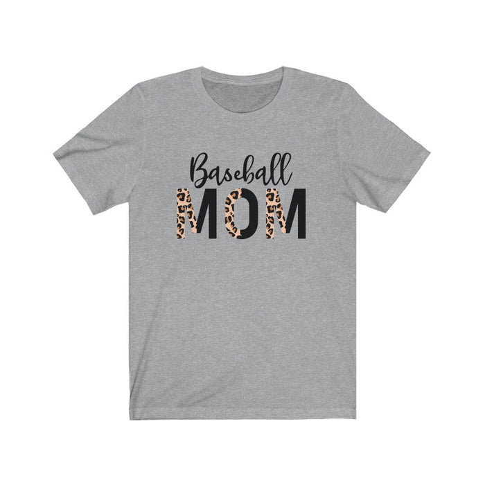 Baseball Mom TShirt, Leopard Baseball Mom Shirt, Game Day Shirt, Sport Mom Shirt T-Shirt