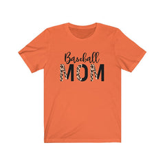 Baseball Mom TShirt, Leopard Baseball Mom Shirt, Game Day Shirt, Sport Mom Shirt T-Shirt