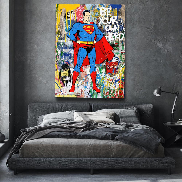 Be Your Own Hero with Superman: Pop Art Graffiti