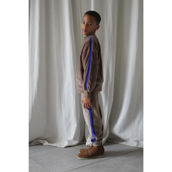 Benjamin Zip Jacket in Sweet Brown