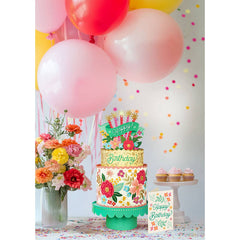 Blooming Birthday Cake - Pop up