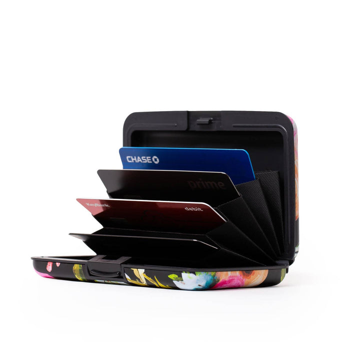 Blue Marble Armored Wallet - RFID blocking