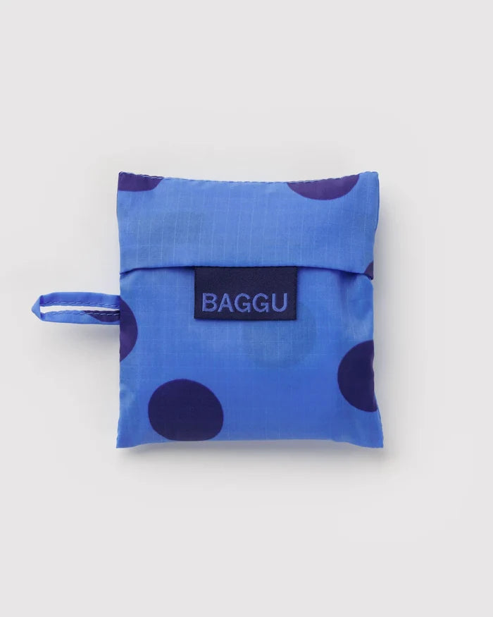 Blue Polka Dot Reusable Bag