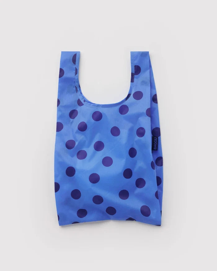 Blue Polka Dot Reusable Bag