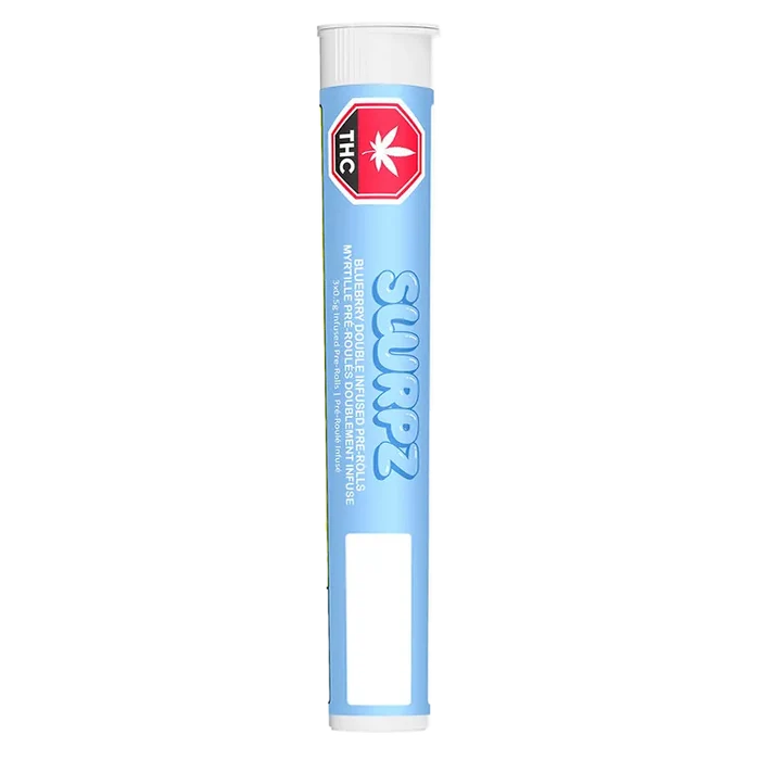 SlurpZ 1.5 g Blueberry Double Infused PRs 3 x 0.5 g Pre-Rolls