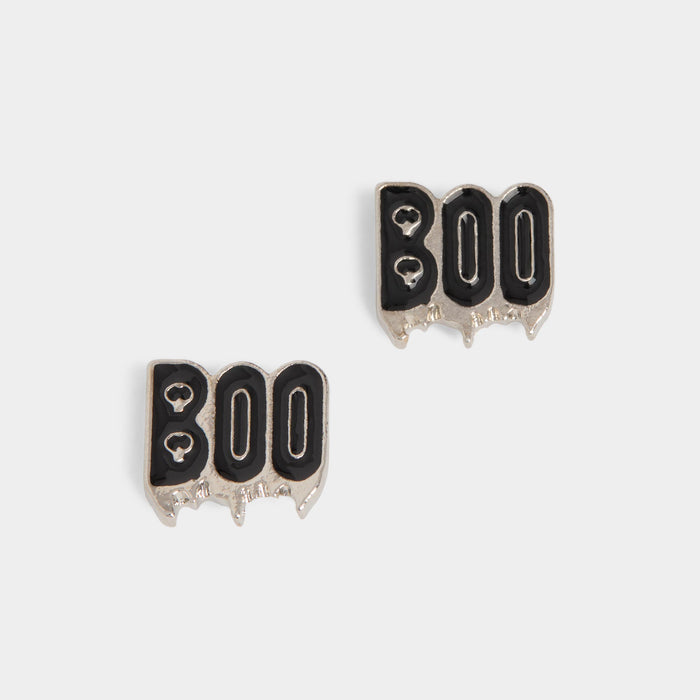 Whispers Boo Studs - Black