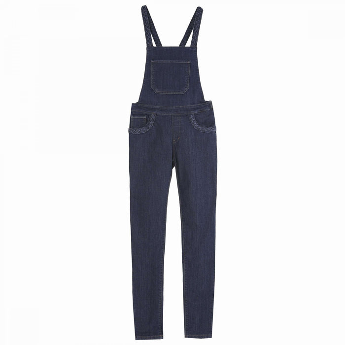 Emile et Ida,Braided Denim Overalls,CouCou,Mamma Clothing