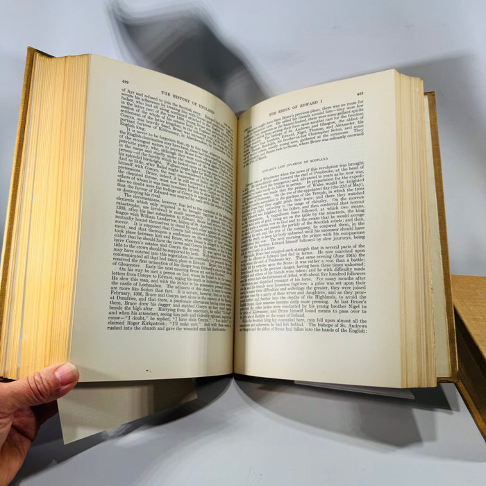 British History Reference Set — The Historians’ History of the World Vol. XVIII and XIX 1907 — Henry Smith Williams | England to 1485 and England 1485-1642,  British History