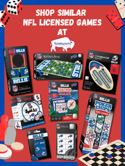 Buffalo Bills Checkers Board Game