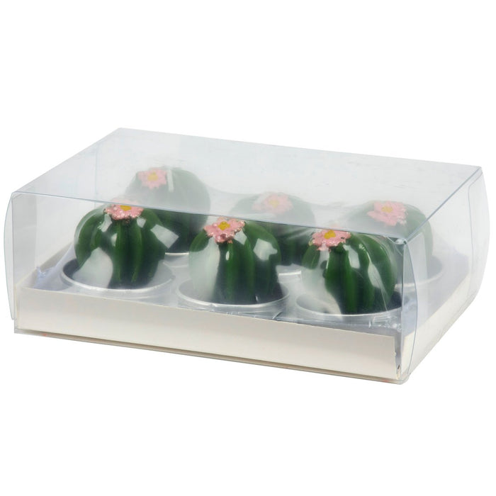 Cactus Tealight Candle Set