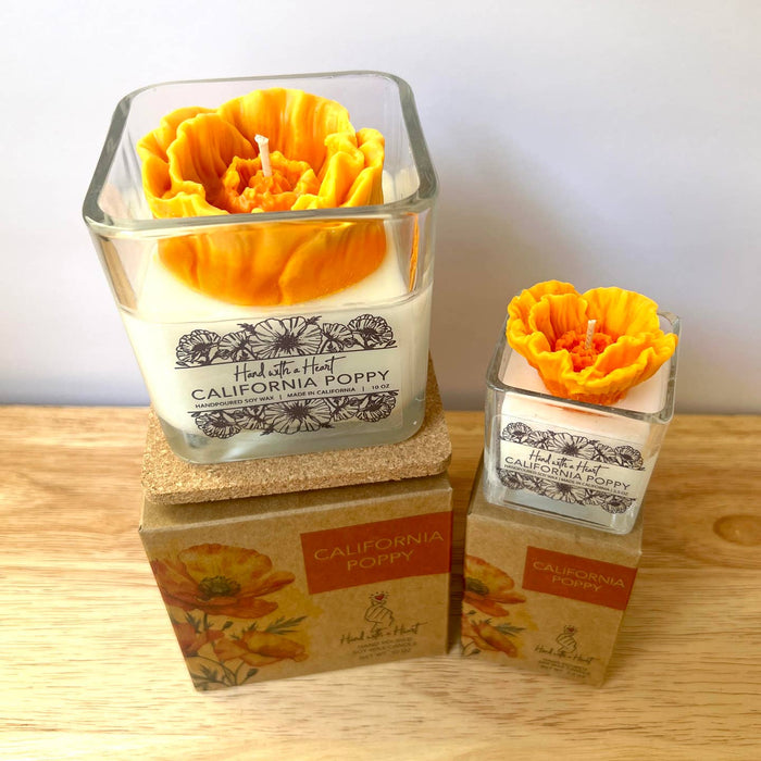 California Poppy Soy Wax Candle  - 2.5oz