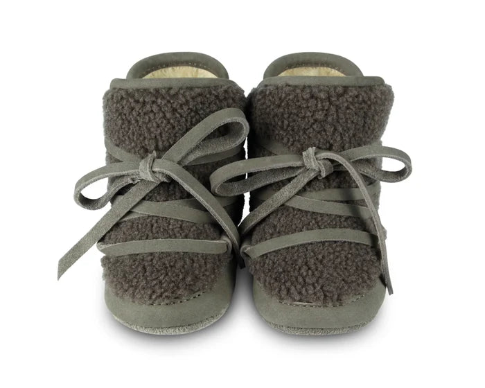 Cassi Lining in Stone Nubuck