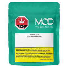 MOD 9 ml CBG:THC Drops 300 Oils & Caps